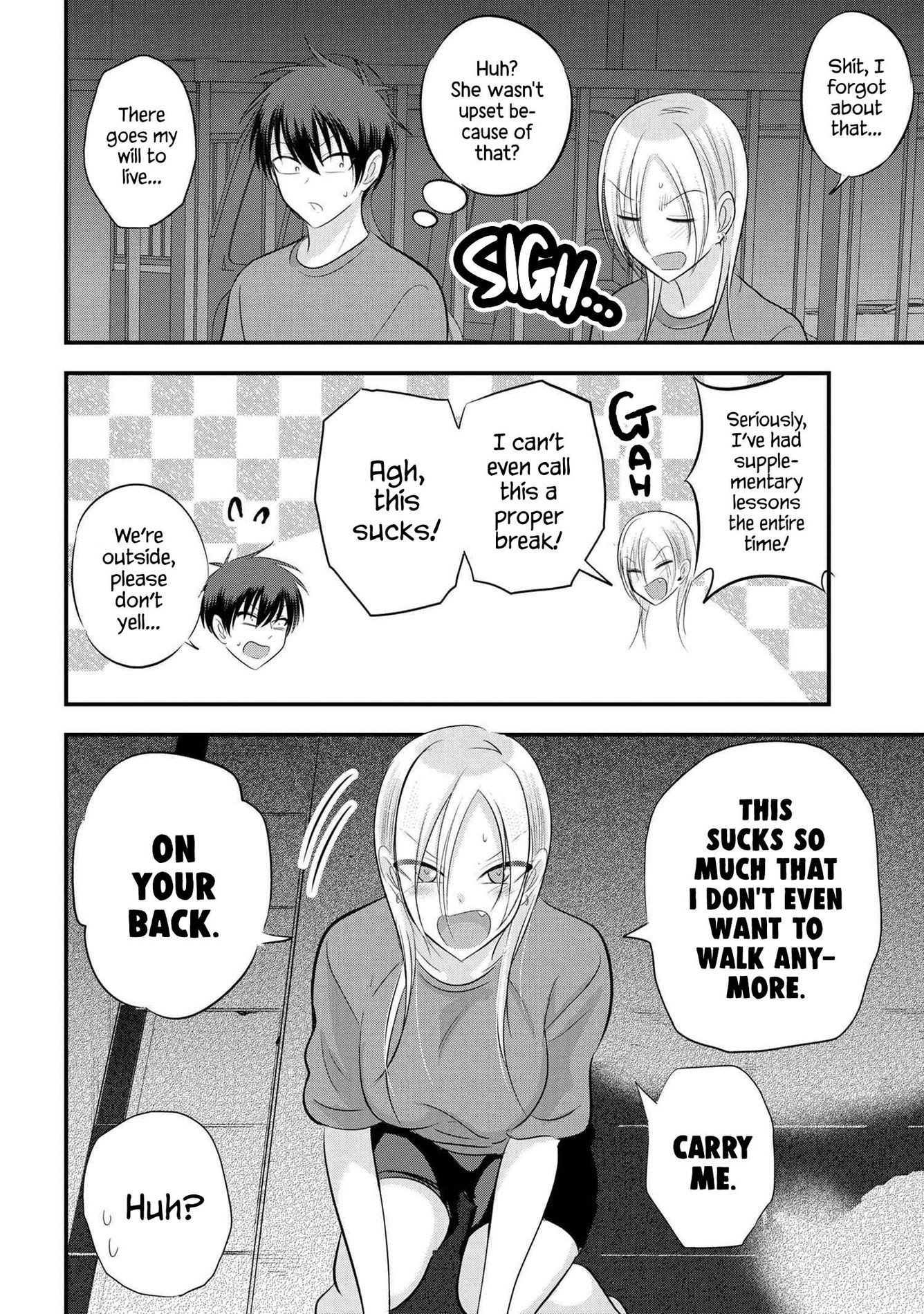 Please go home! Akutsu-san, Chapter 88 image 02